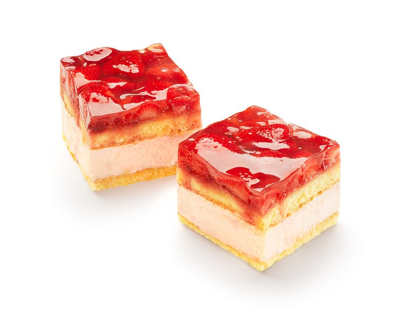 Erdbeerschnitte
