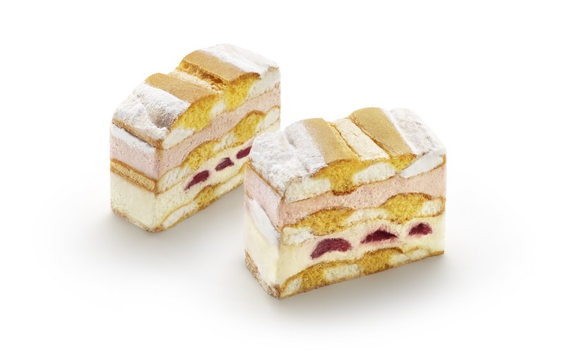 Erdbeer-Kardinalschnitte