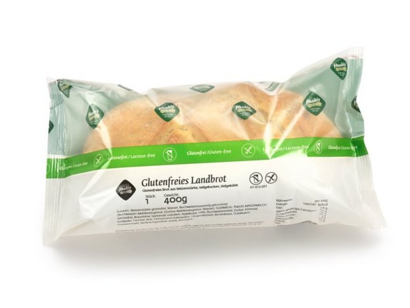 Landbrot glutenfrei 400 g, ein glutenfreies Brot von Haubis