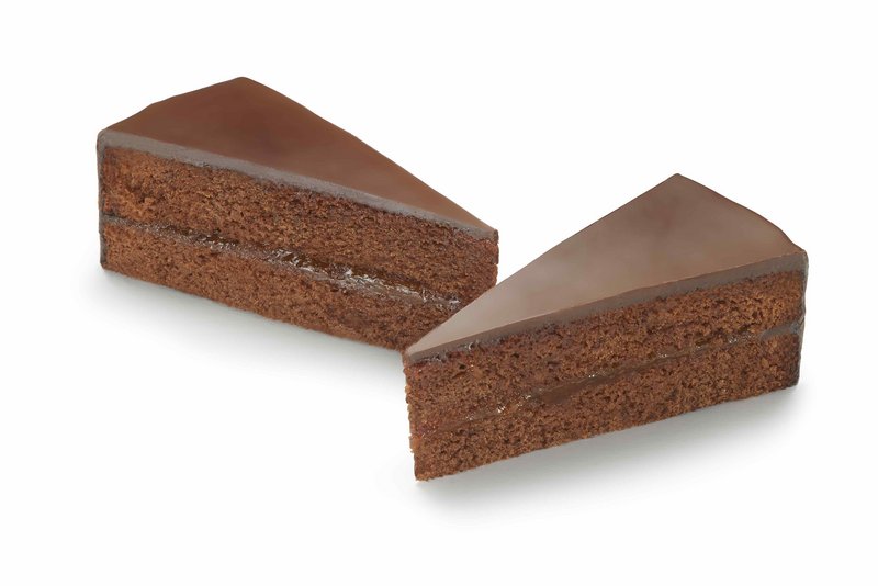 Premium Sachertorte geschnitten