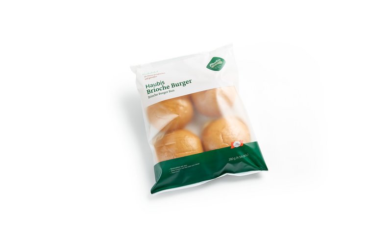 Brioche Burger geschnitten