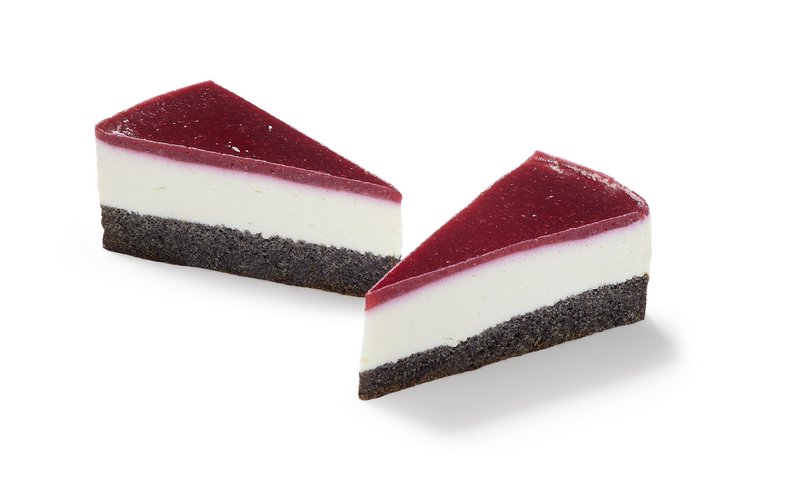 Mohn-Himbeertorte