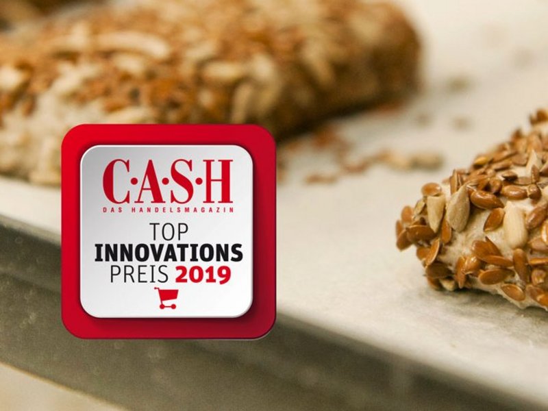 Haubis gewinnt 2. Platz mit Glutenfrei bei Cash Top Innovation 2019