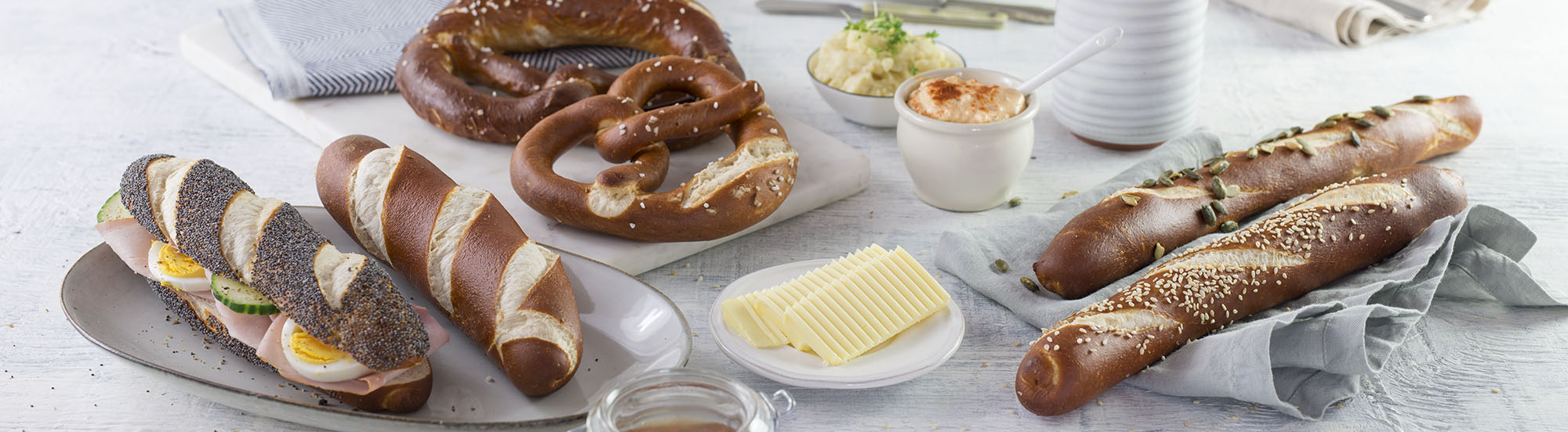 Für die Gastronomie bietet Haubis besondere Brot-und Gebäck-Spezialitäten