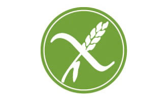 Das Glutenfrei Logo kennzeichnet Produkte, die kein Gluten enthalten.